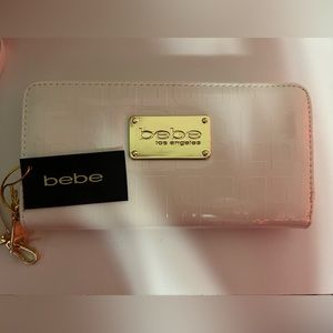 White bebe wallet